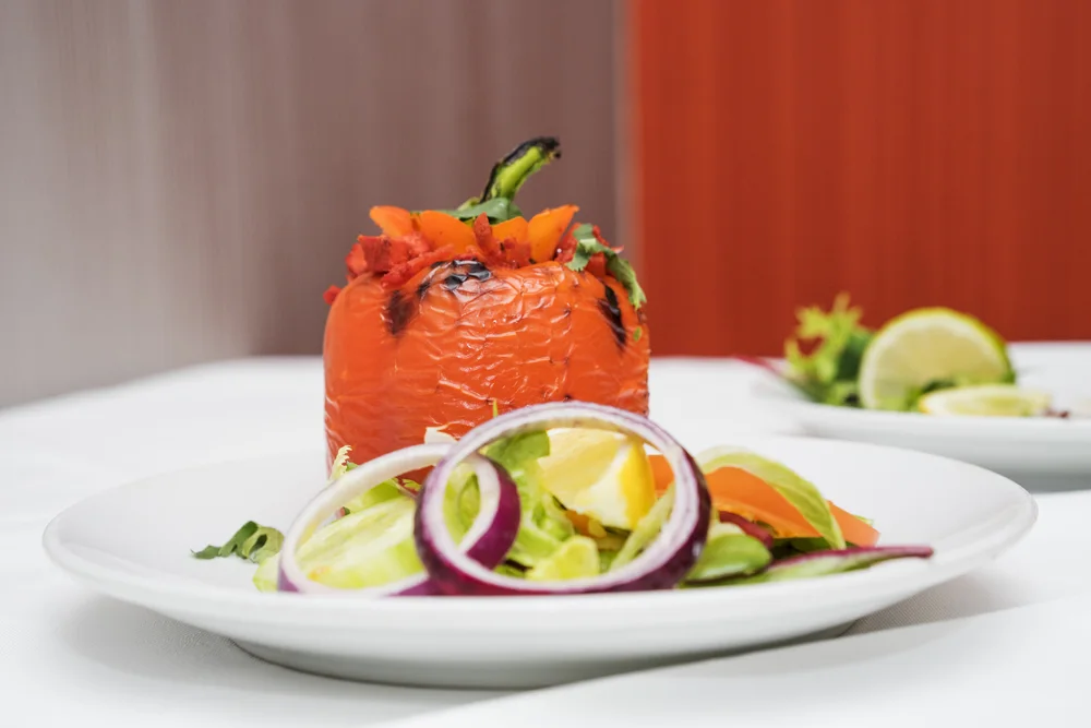 A colourful signature dish at Bombay 8